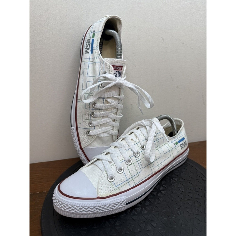 Converse All Star Low Top Sneakers RSM PGA Tournament Sea Island Men 8.5 Wm 10.5